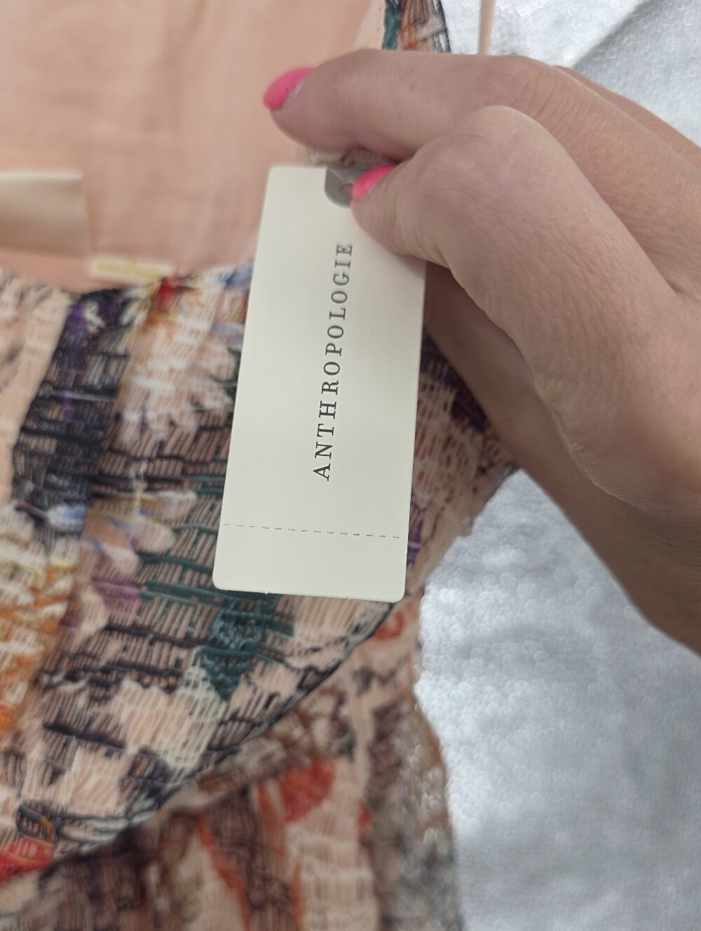 Anthropologie Floral Midi Dress - Picture 4 of 8